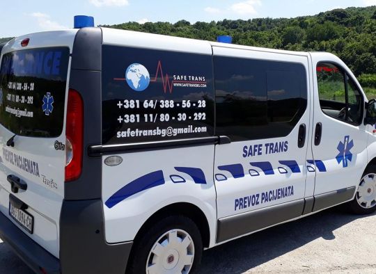 Iznajmljivanje sanitetskih vozila Safe.Trans 03