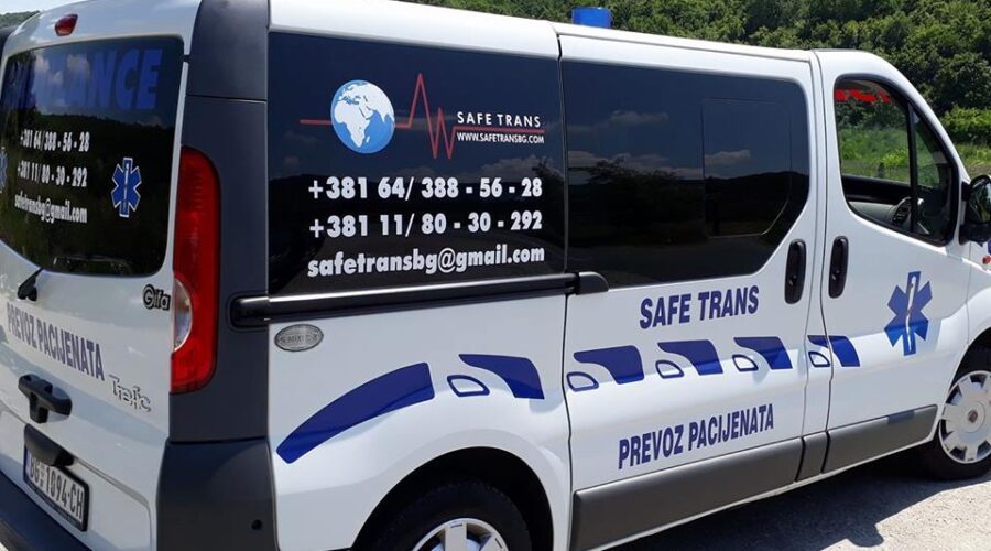 Sanitetski prevoz pacijenata Beograd - Safe Medic