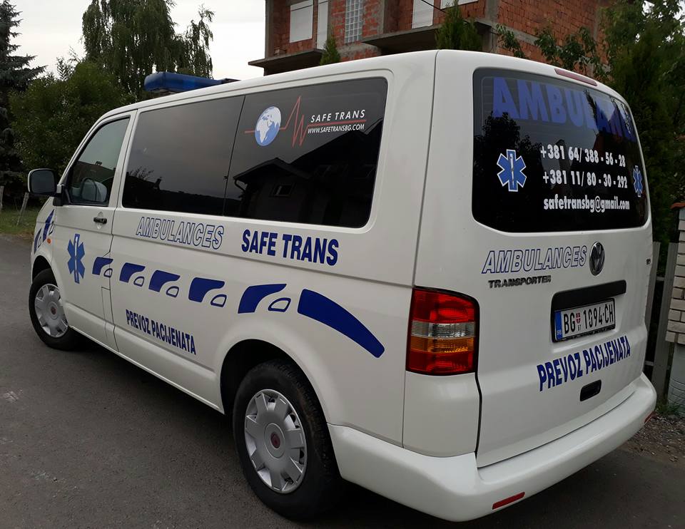 Sanitetski prevoz pacijenata Beograd - Safe Medic
